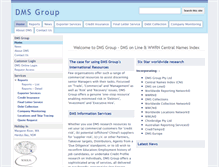 Tablet Screenshot of dmsgroup.net